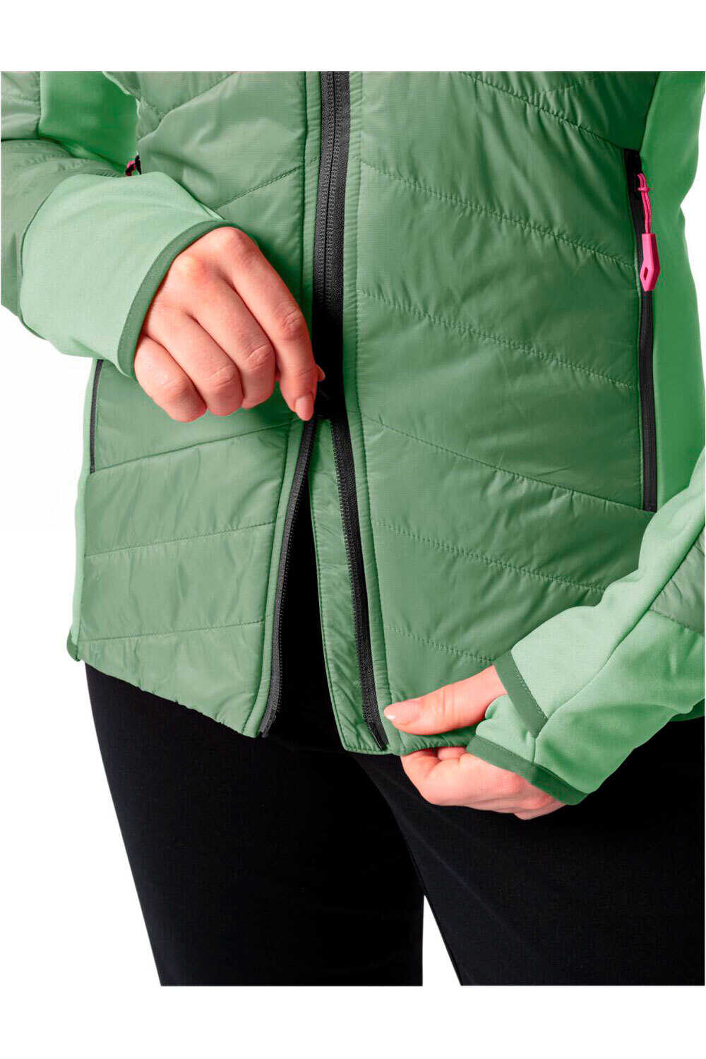 Vaude chaqueta outdoor mujer Women's Sesvenna Jacket IV vista detalle