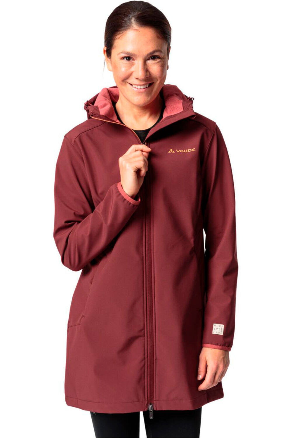 Moena softshell chaqueta softshell mujer Rojo (42)