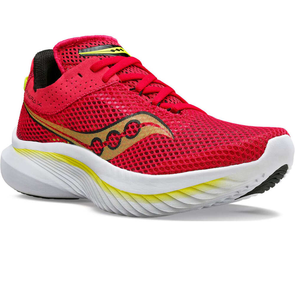 Saucony zapatilla running mujer KINVARA 14 lateral interior