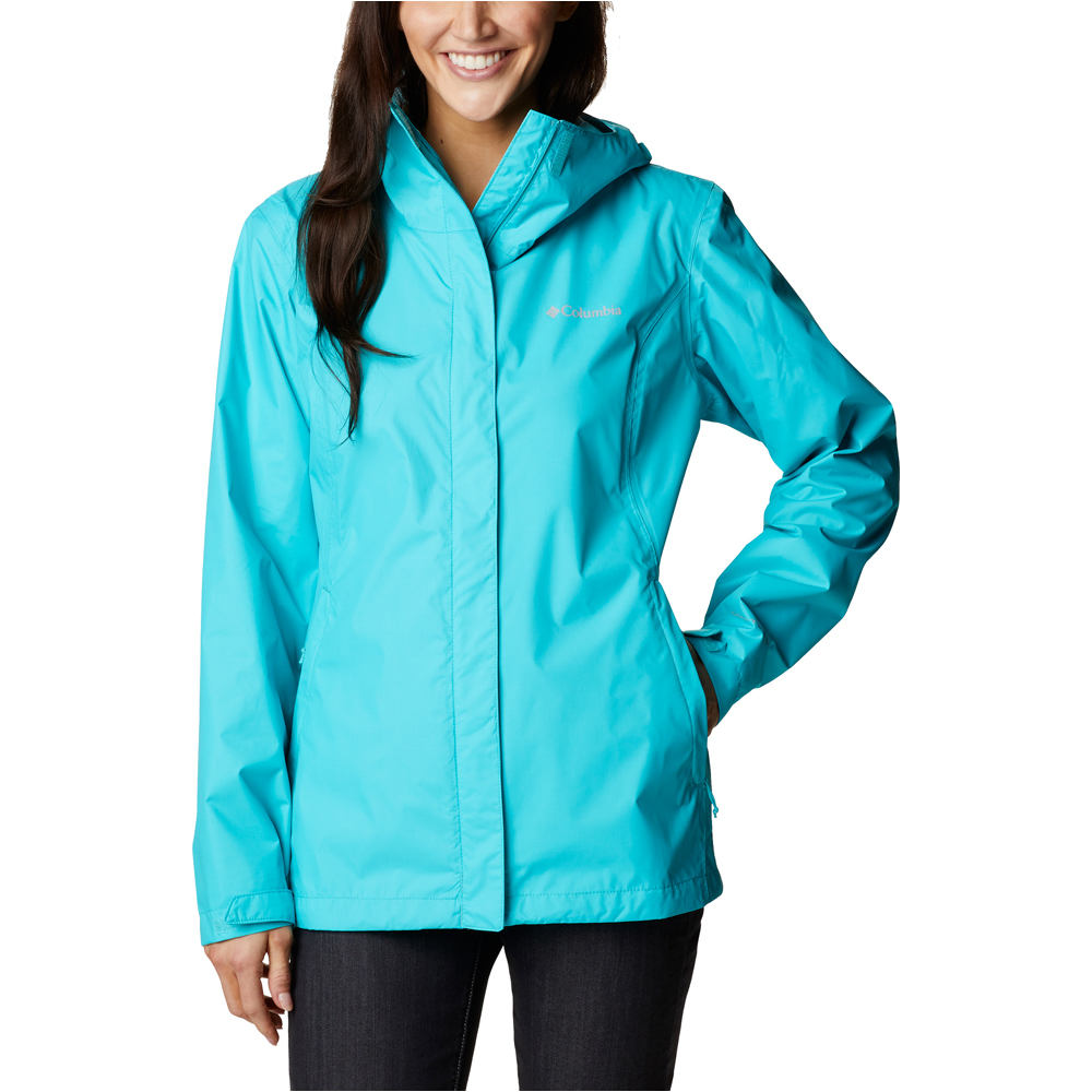 Columbia CHAQUETA TRAIL RUNNING MUJER Arcadia II Jacket vista frontal