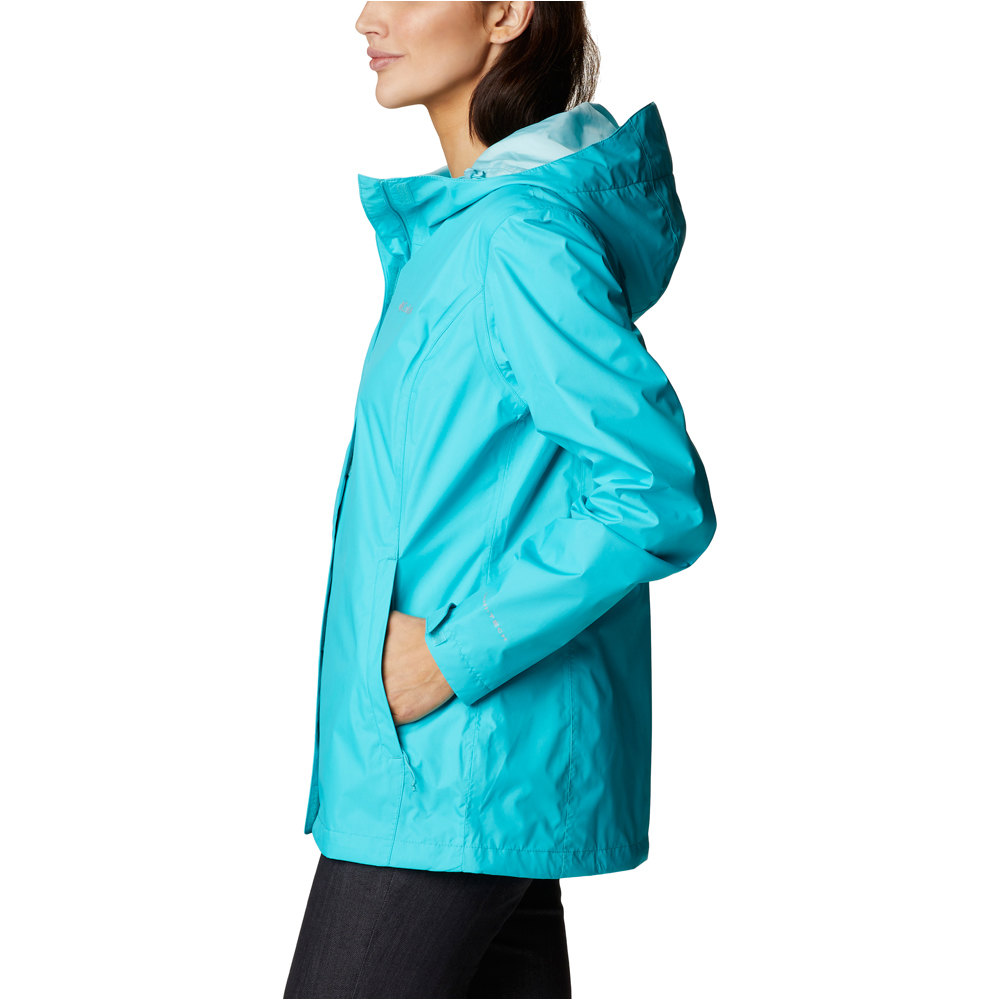 Columbia CHAQUETA TRAIL RUNNING MUJER Arcadia II Jacket vista detalle