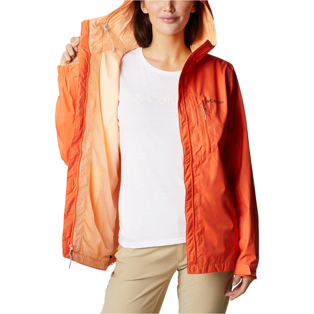 Columbia CHAQUETA TRAIL RUNNING MUJER Pouring Adventure II Jacket 04