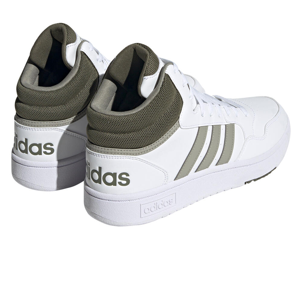 adidas zapatilla moda hombre HOOPS 3.0 MID vista trasera