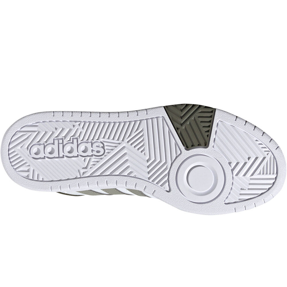 adidas zapatilla moda hombre HOOPS 3.0 MID vista superior