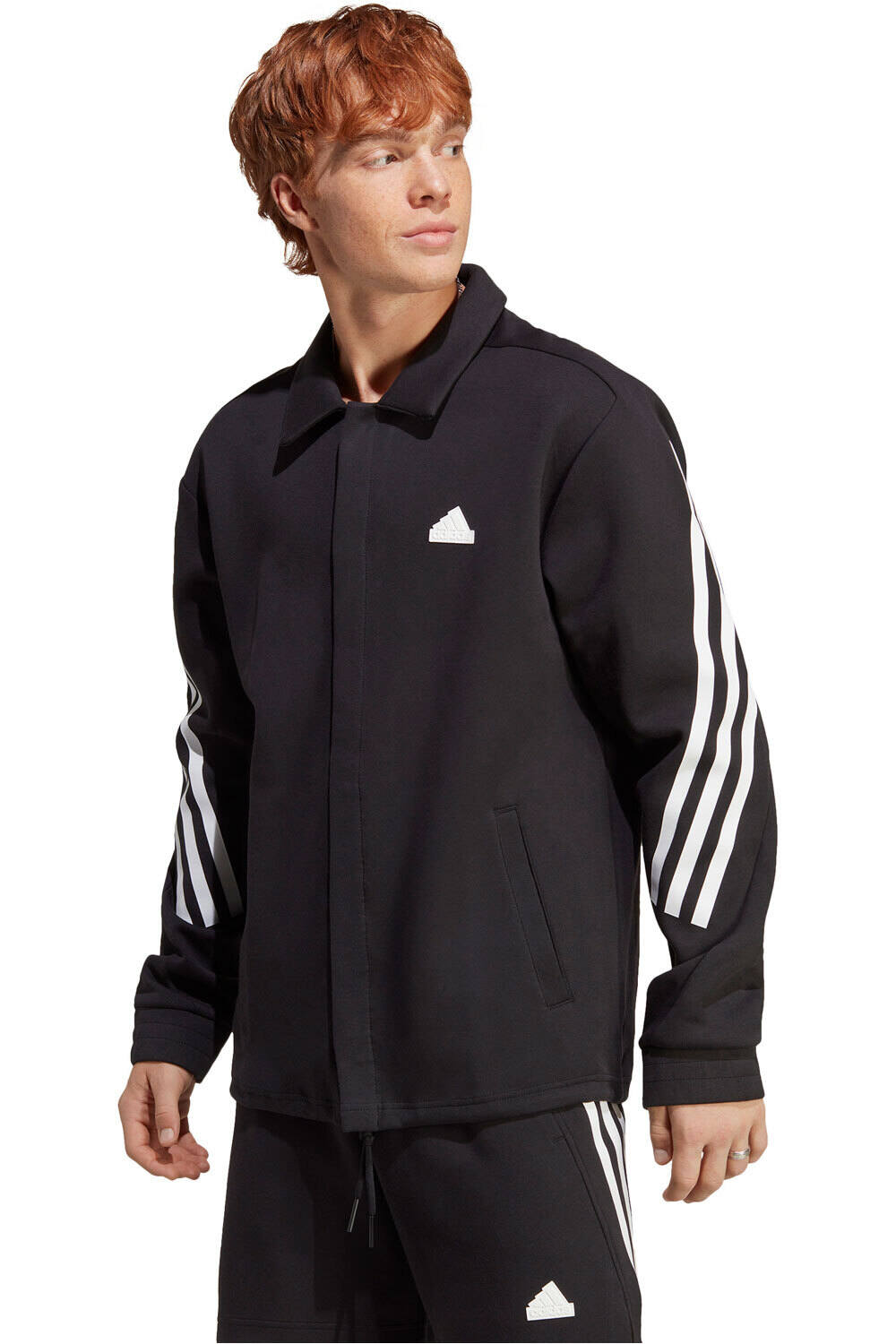 adidas chaquetas hombre M FI 3S CJ vista frontal