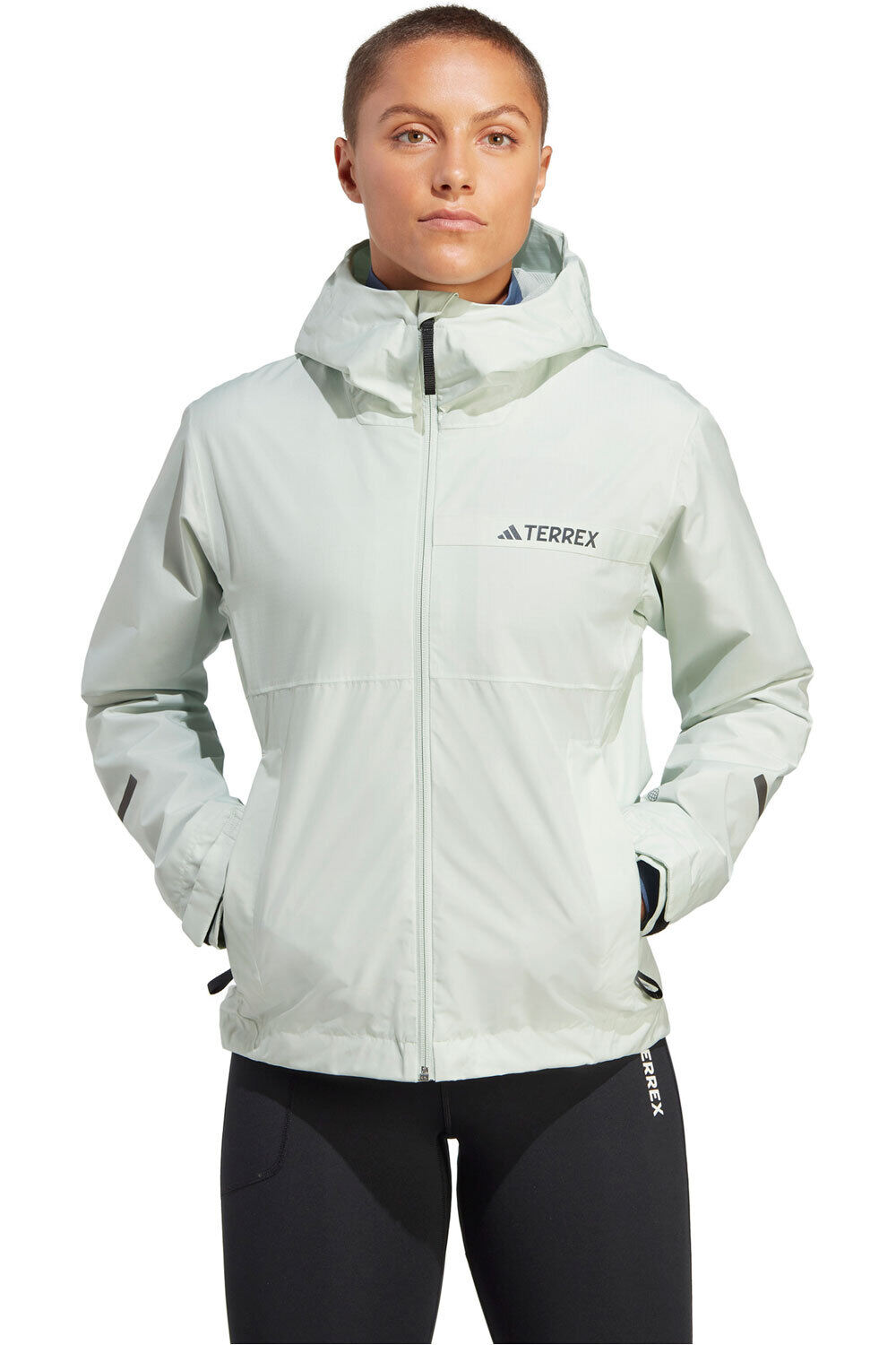 adidas chaqueta impermeable mujer W MT RR Jak 2.0 vista frontal