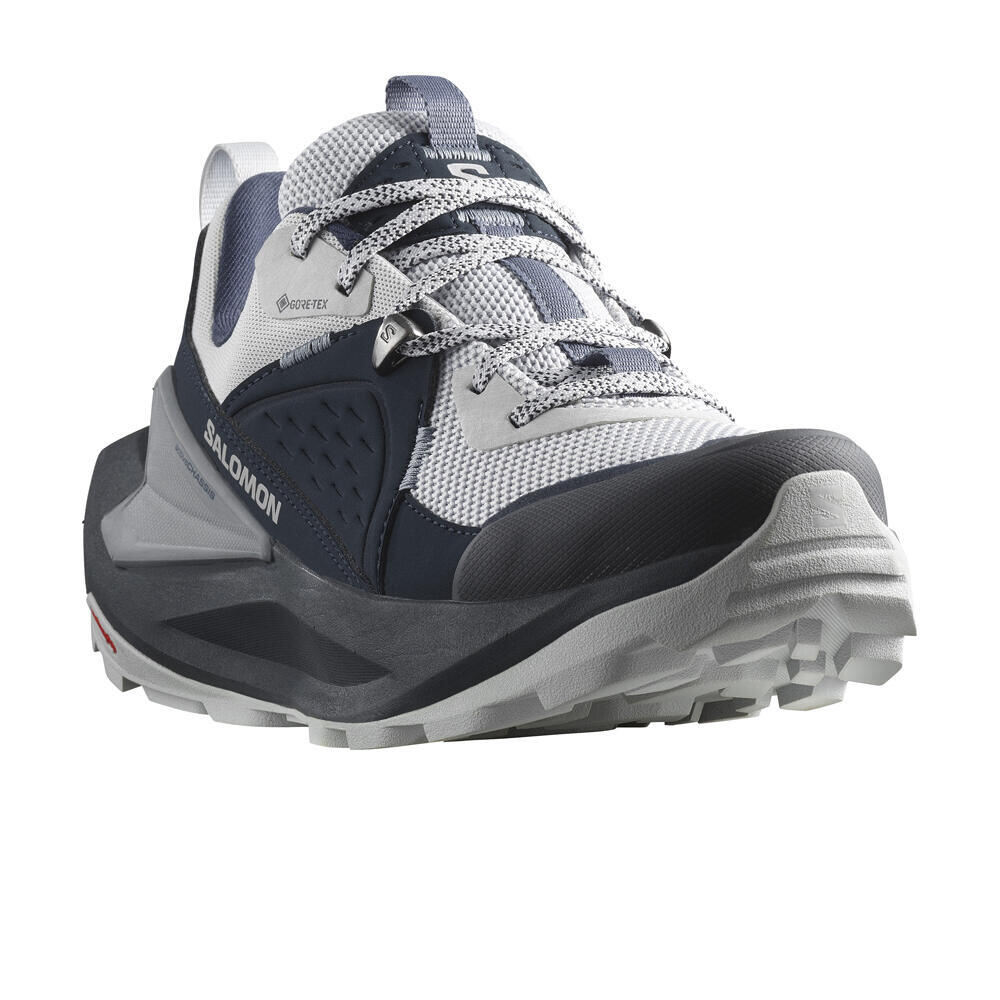 Salomon Elixir Gore-tex gris zapatillas trekking mujer