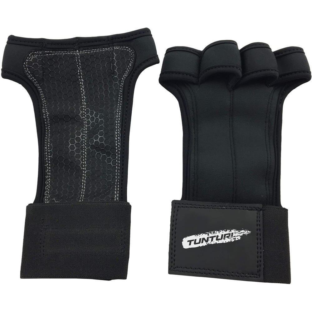 Tunturi guante halterofilia FITNESS X-FIT GRIPS SILICONE vista frontal