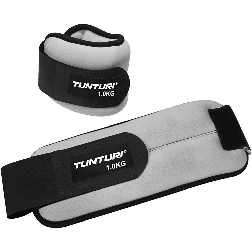 Tunturi muñequera lastrada WRIST/ANKLE WEIGHT 1.0 KG PAIR (PESAS MU/TOB) vista frontal