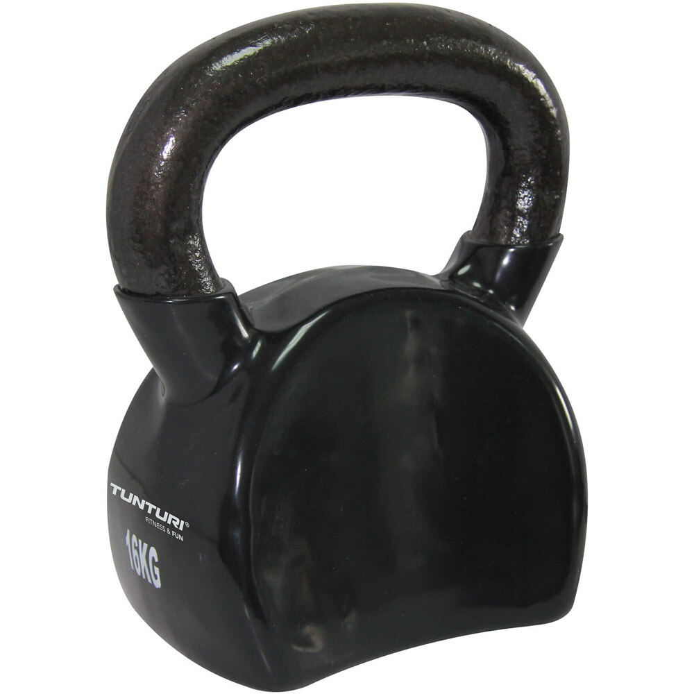 Tunturi vinyl kettle bell 16 kg mancuernas