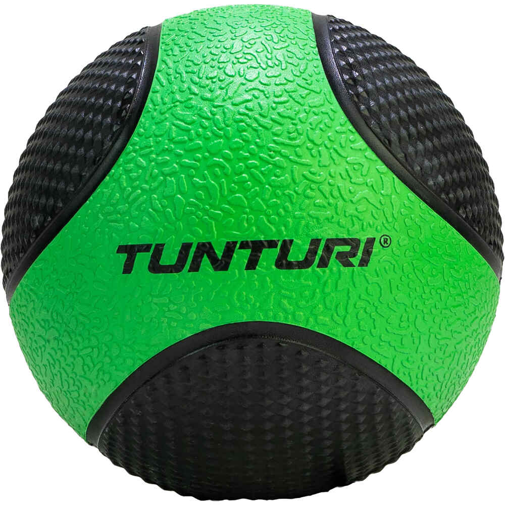 Tunturi balón medicinal MEDICINE BALL 2 KG GREEN/BLACK (BALN MEDICINAL) 02