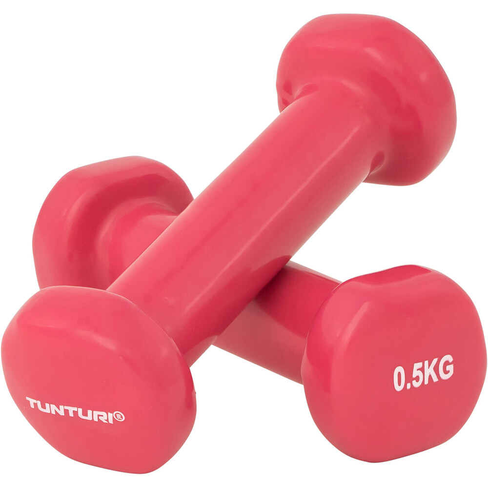 Tunturi vinyl dumb 05 kg par mancuernas