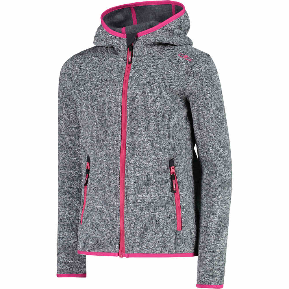 Cmp forro polar niño KID G JACKET FIX HOOD vista detalle