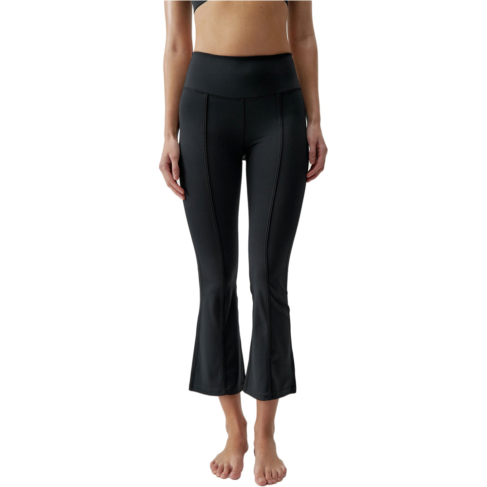 Born Living Yoga Pantalon Largo Yoga Legging Jin Flare vista frontal