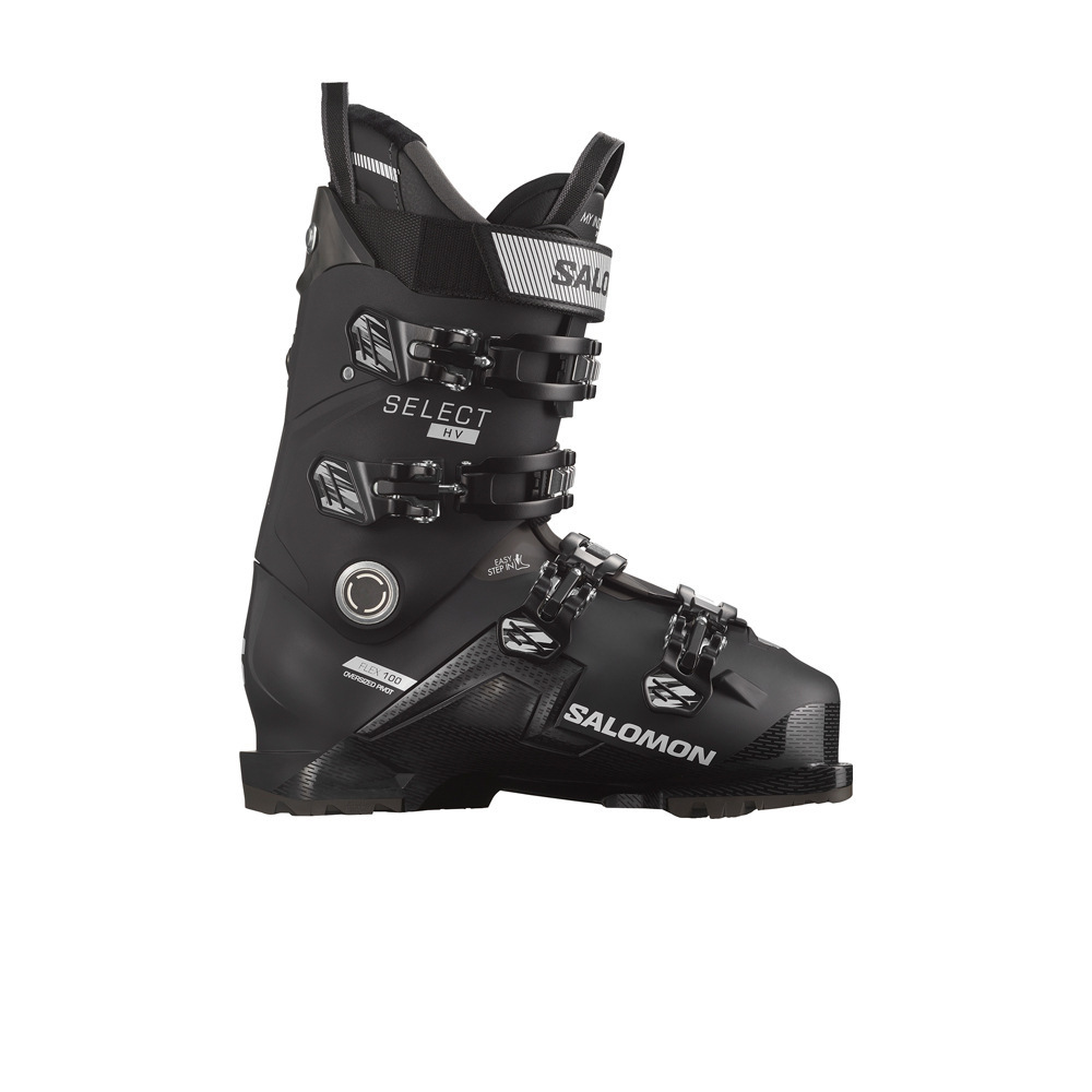 Salomon botas de esquí hombre ALP. BOOTS SELECT HV 100 GW Bk/Wht/Belu lateral exterior