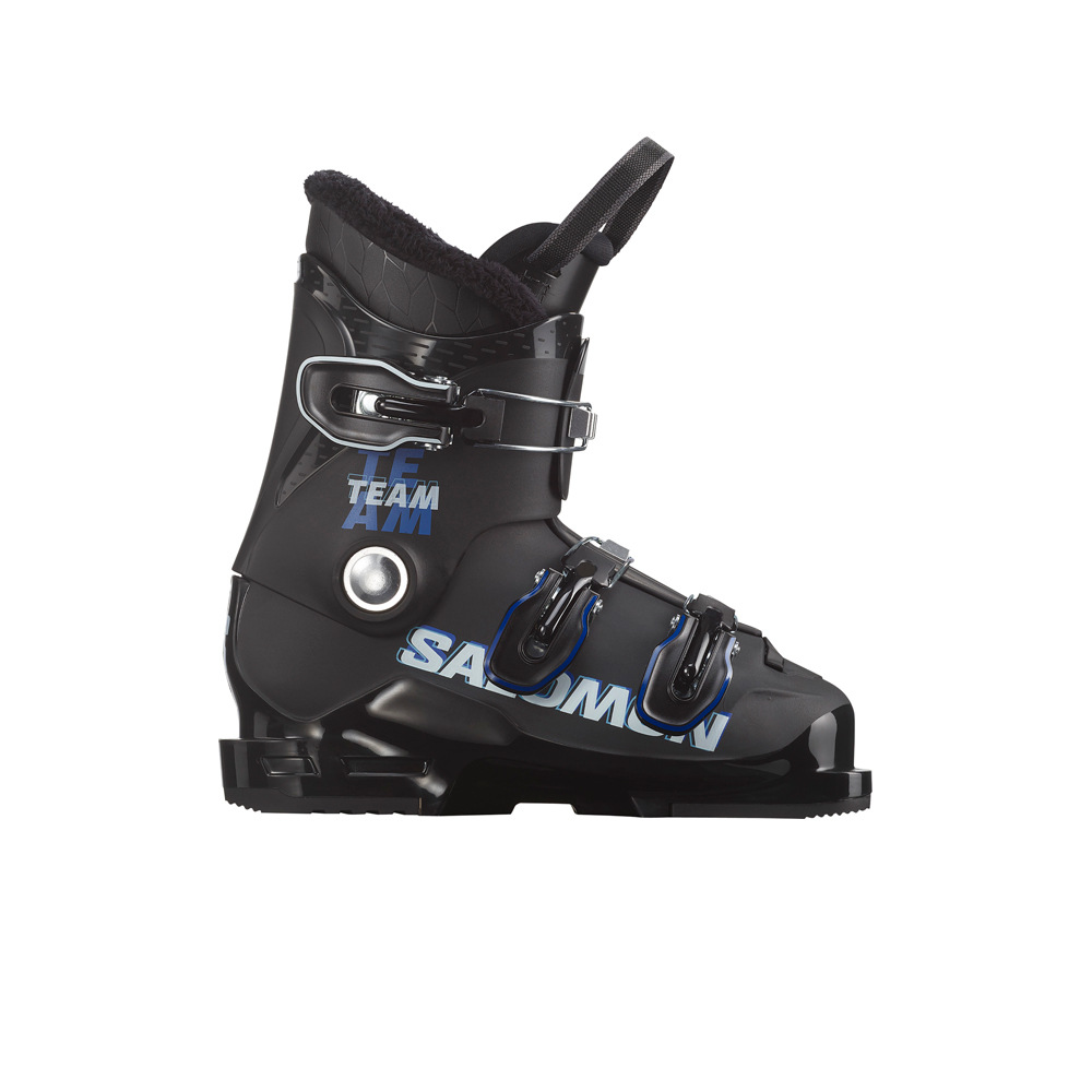 Salomon botas de esquí niño ALP. BOOTS TEAM T3 Black/Race Blue/White lateral exterior