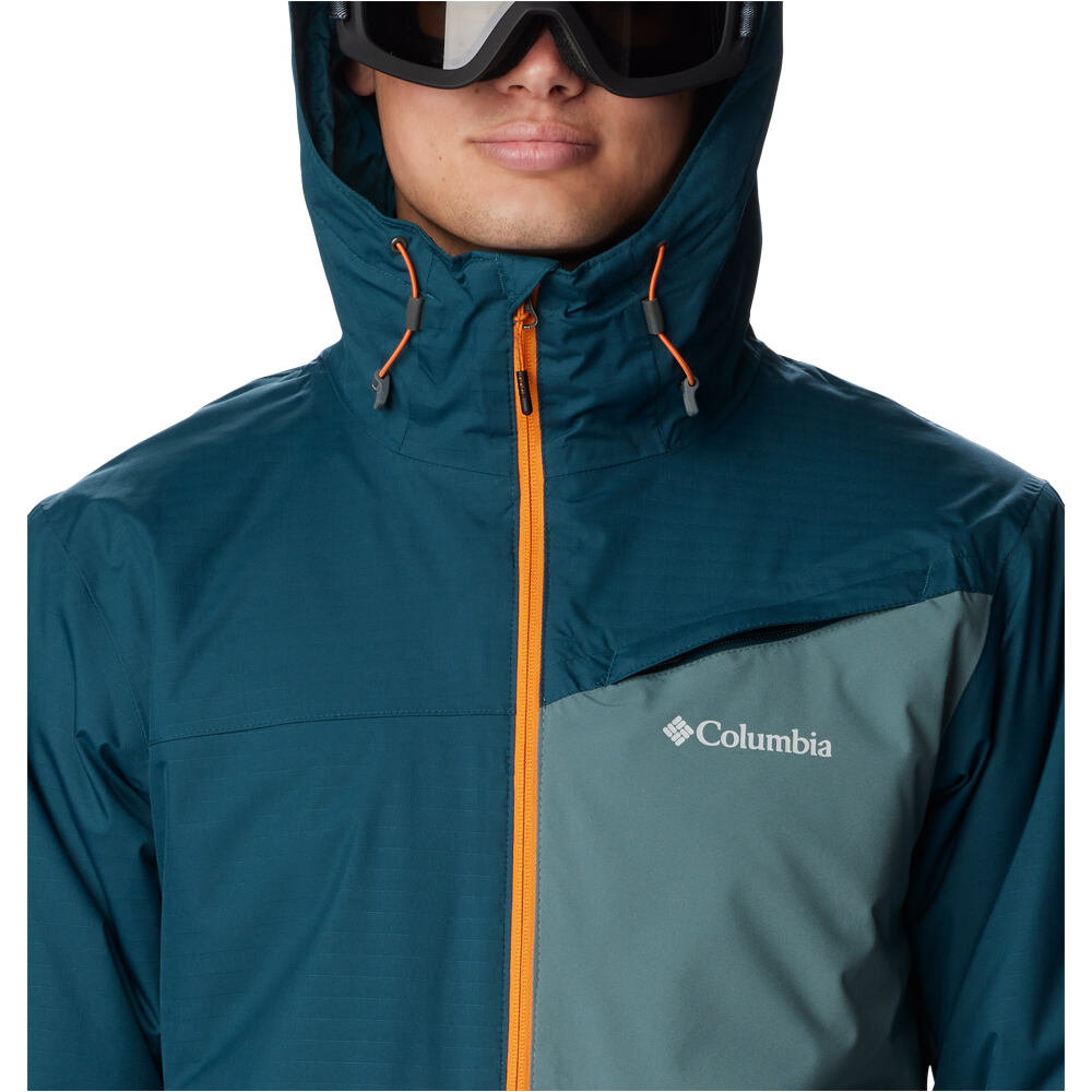 Columbia chaqueta esquí hombre Iceberg Point Jacket vista detalle