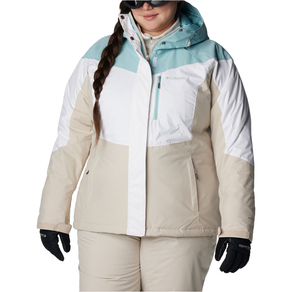 Columbia chaqueta esquí mujer Rosie Run Insulated Jacket vista frontal