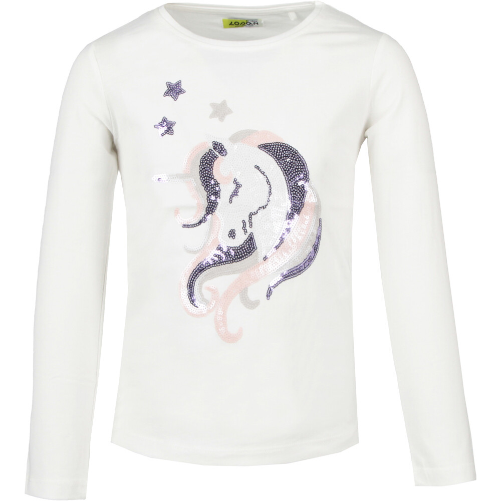 Losan camiseta junior niña CTA UNICORNIO vista frontal