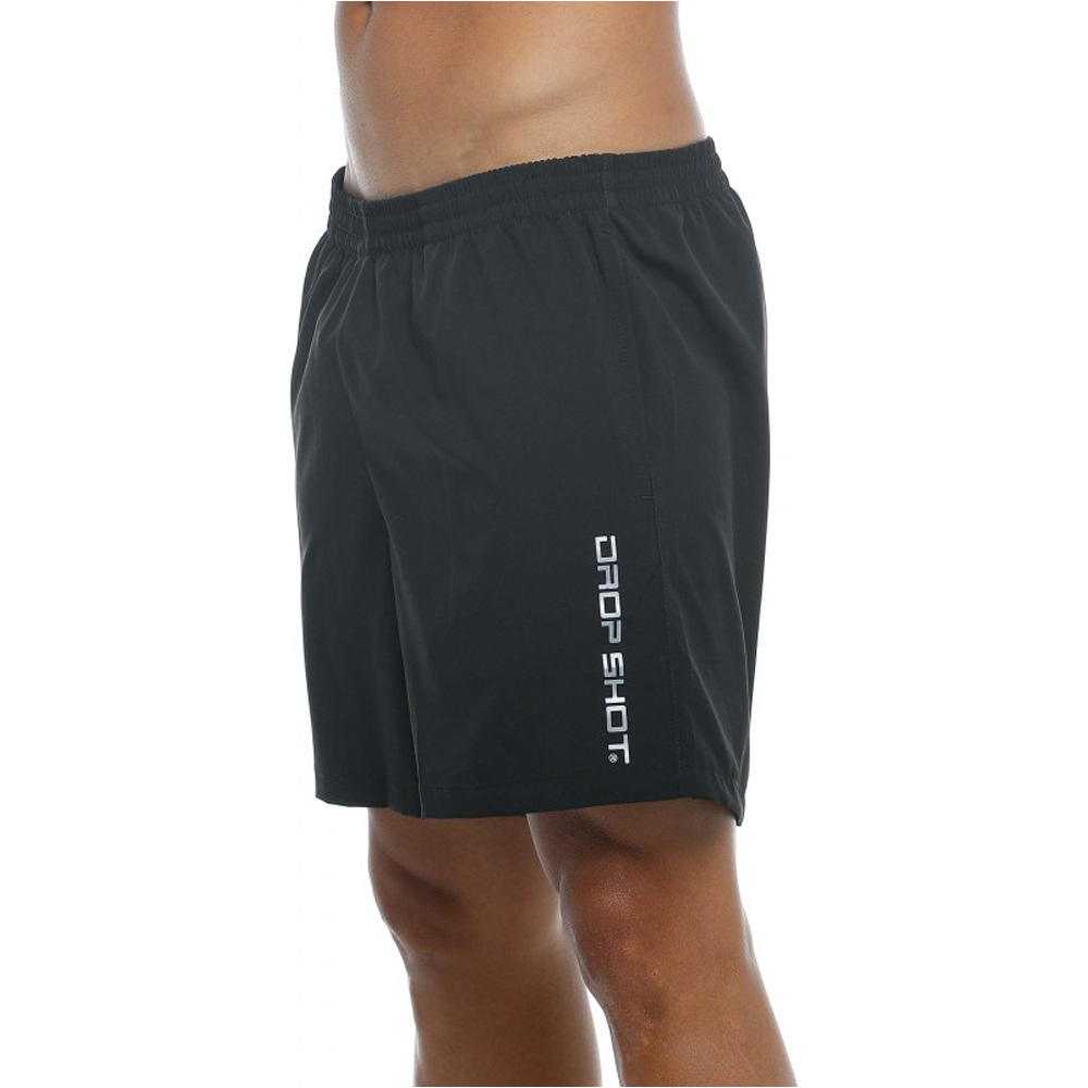 Team ds pantalón tenis hombre Negro (XL)