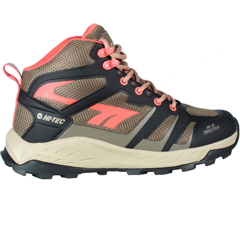 Hi Tec bota trekking mujer TOUBKAL MID WP WO'S lateral exterior