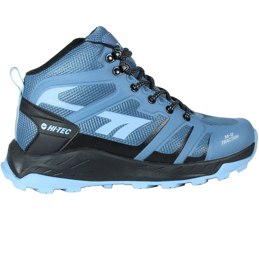 Toubkal mid waterproof bota trekking mujer Azul (40)