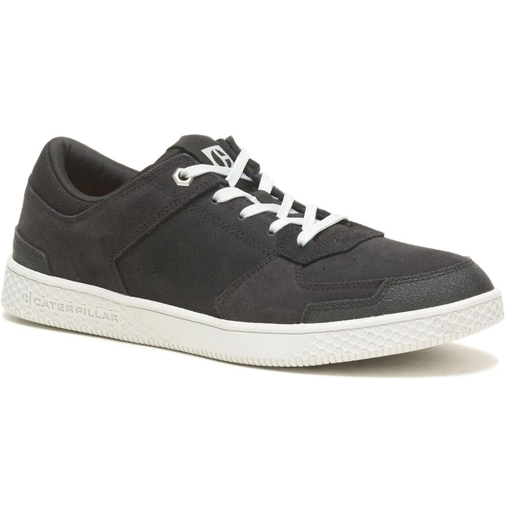 Cat zapatilla moda hombre BLACK lateral interior