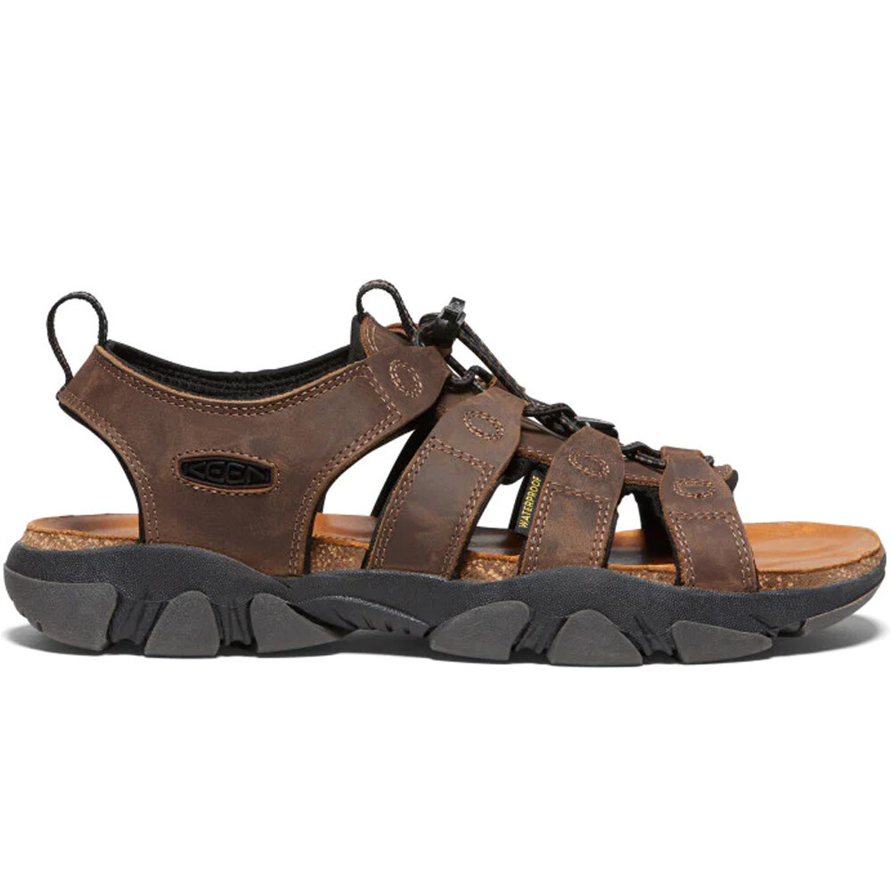 Keen zueco hombre DAYTONA II SAND lateral exterior