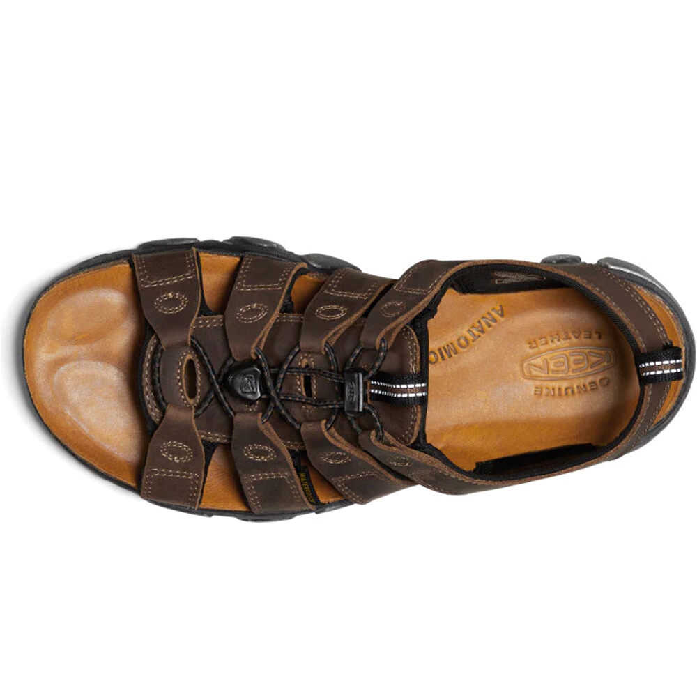 Keen zueco hombre DAYTONA II SAND vista superior