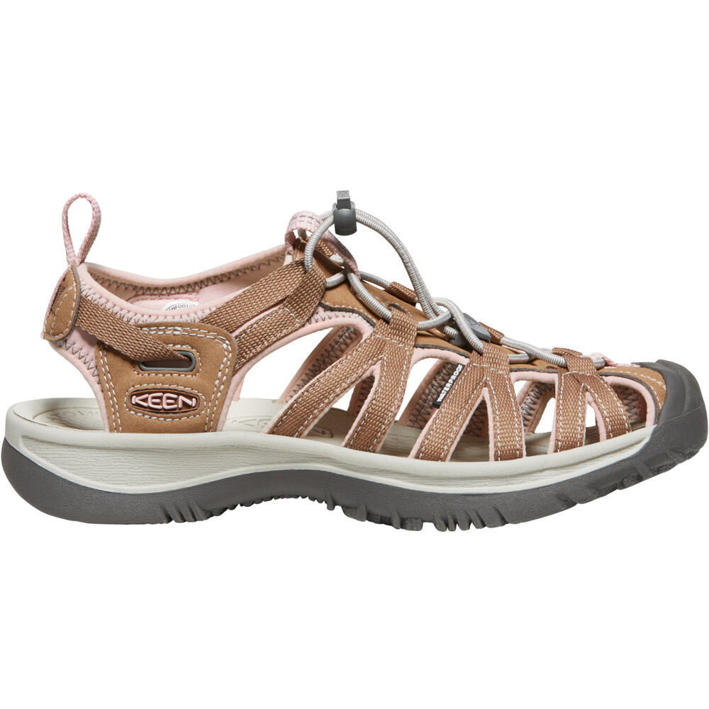 Keen sandalias trekking mujer WHISPER W lateral exterior