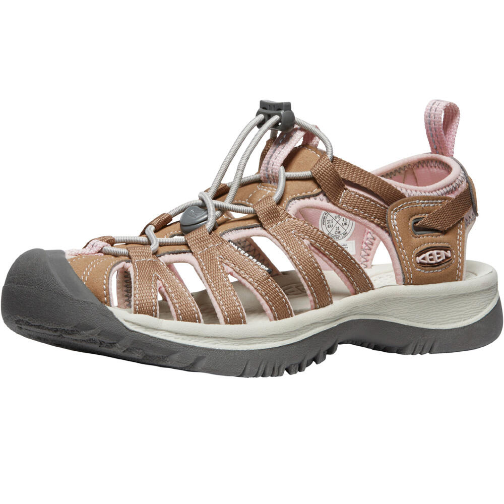 Keen sandalias trekking mujer WHISPER W lateral interior