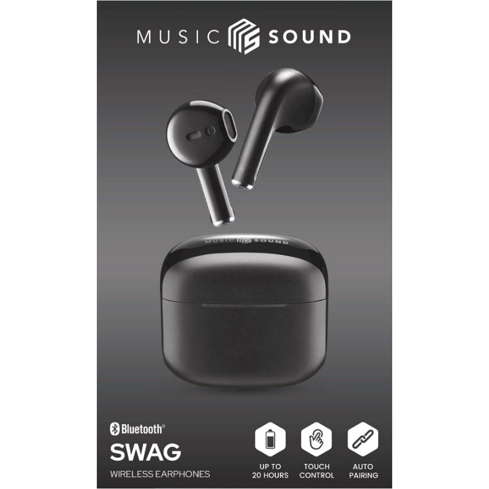 Cellular Line sonido AURICULAR BT WS SWAG MS NEGRO 03