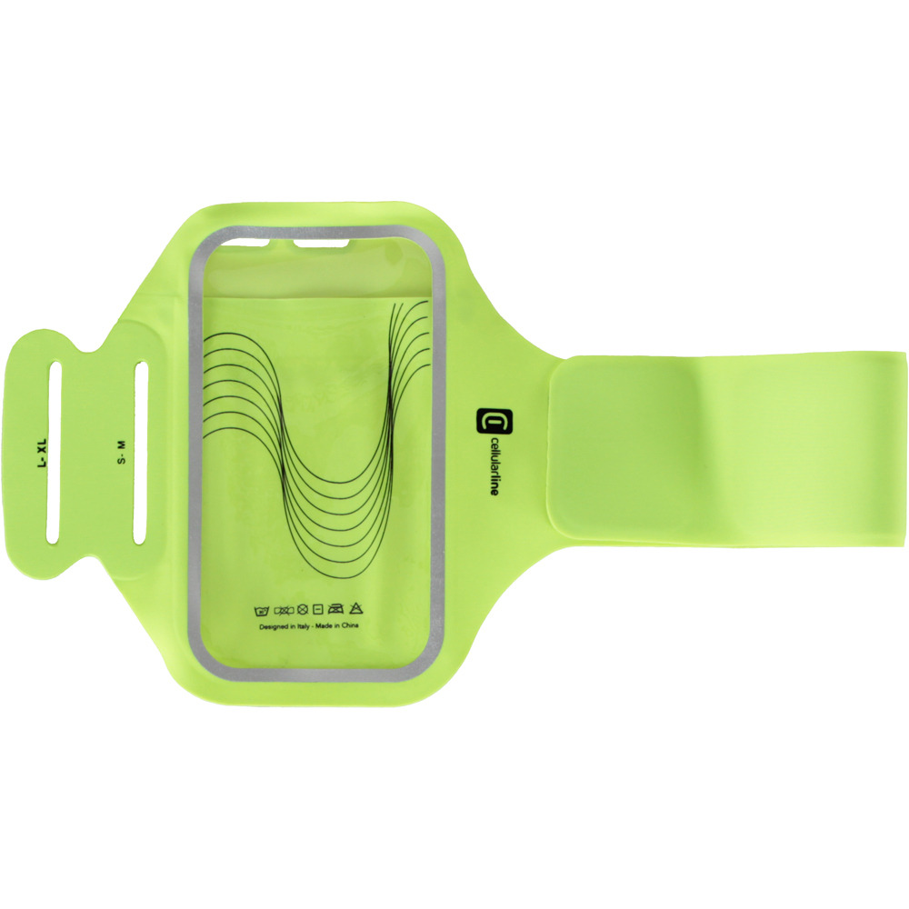 Cellular Line banda de brazo microfibra 67 soporte móvil