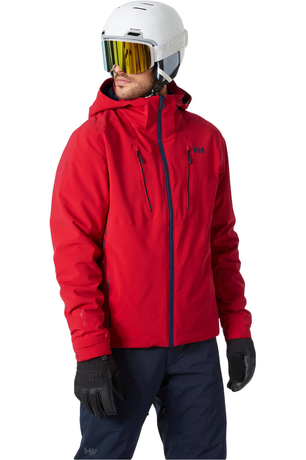 Alpha 40 chaqueta esquí hombre Rojo (XL)