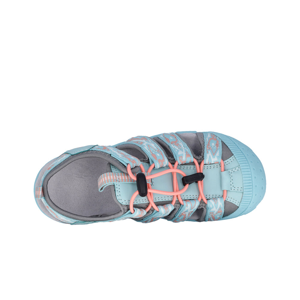 Cmp sandalias trekking niño KIDS SAHIPH HIKING SANDAL AZ vista trasera