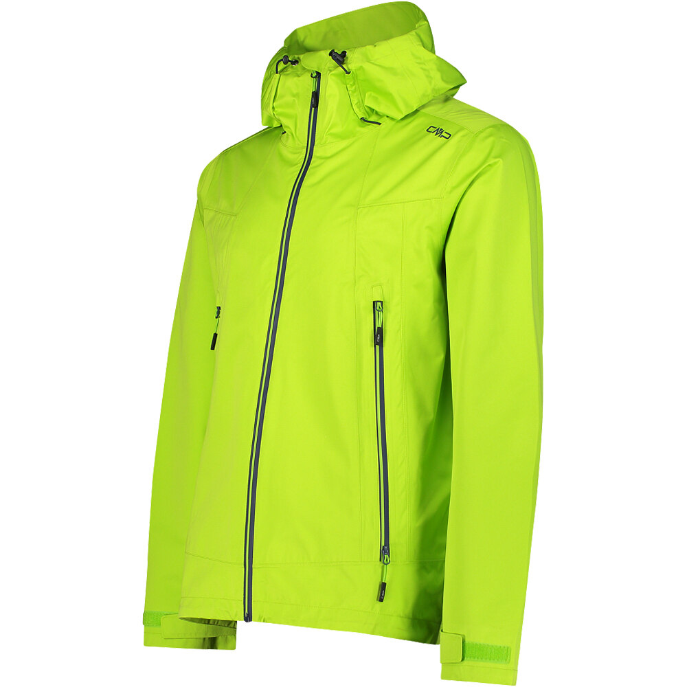 Cmp chaqueta impermeable hombre MAN JACKET FIX HOOD VE vista detalle