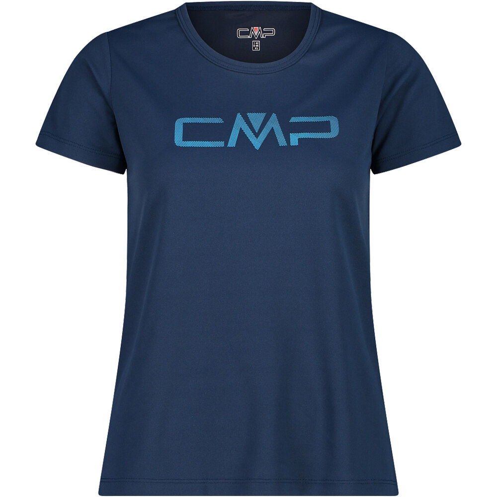 Cmp camiseta montaña manga corta mujer WOMAN T-SHIRT vista frontal