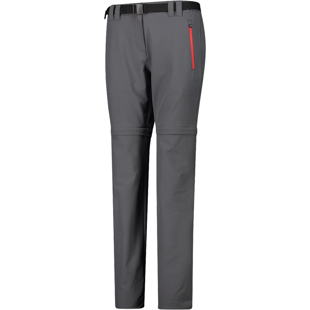 Cmp pantalón montaña mujer WOMAN ZIP OFF PANT vista detalle