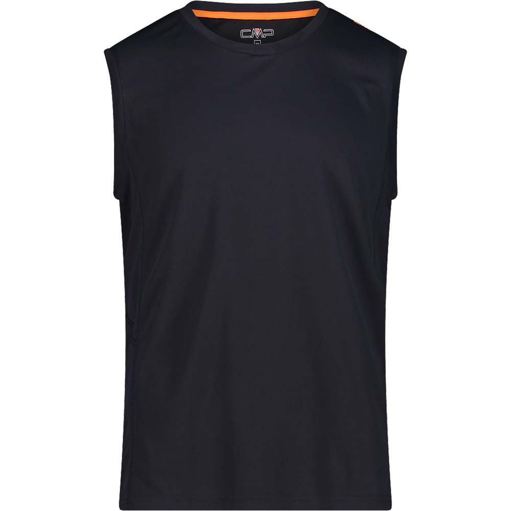 Man sleeveless t-shirt camiseta montaña manga corta hombre Gris (54)