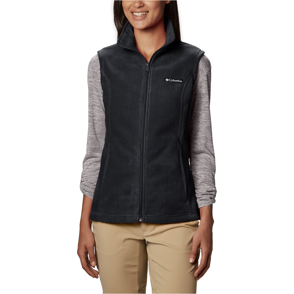 Benton springs vest chaleco outdoor mujer Negro (M)