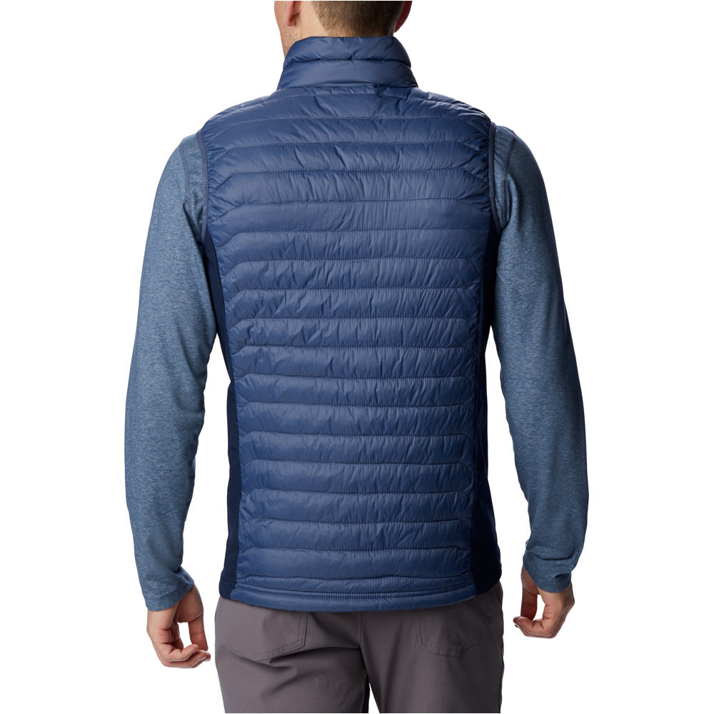 Columbia chaleco outdoor hombre Powder Pass Vest vista trasera