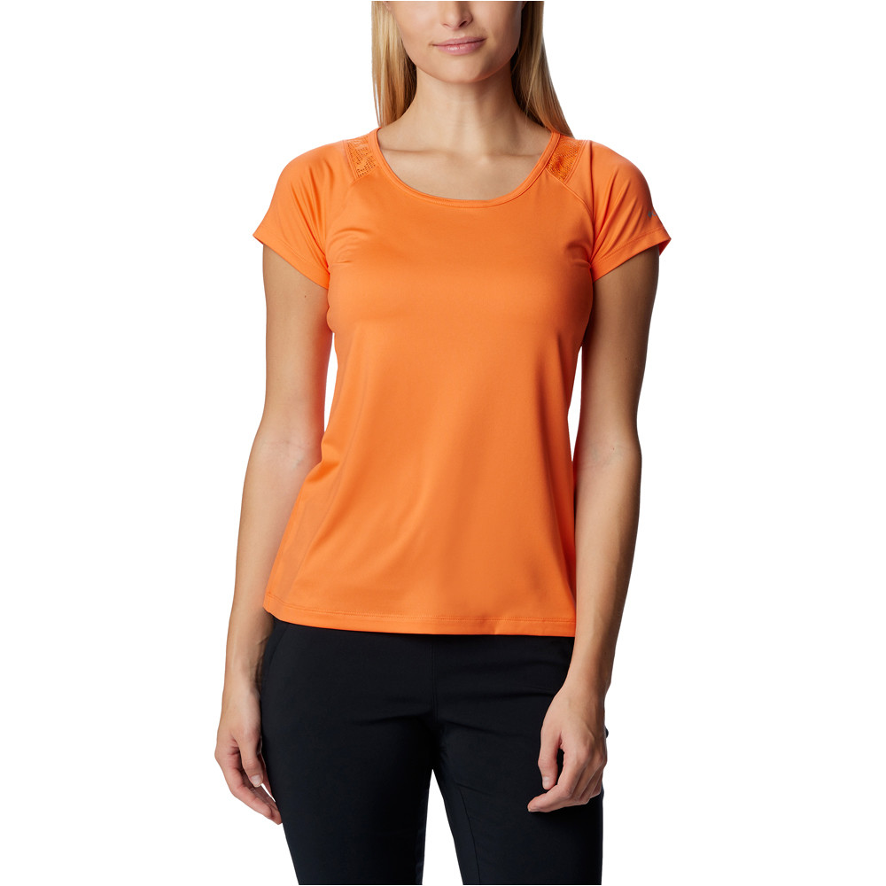 Columbia peak to point ii camiseta montaña manga corta mujer