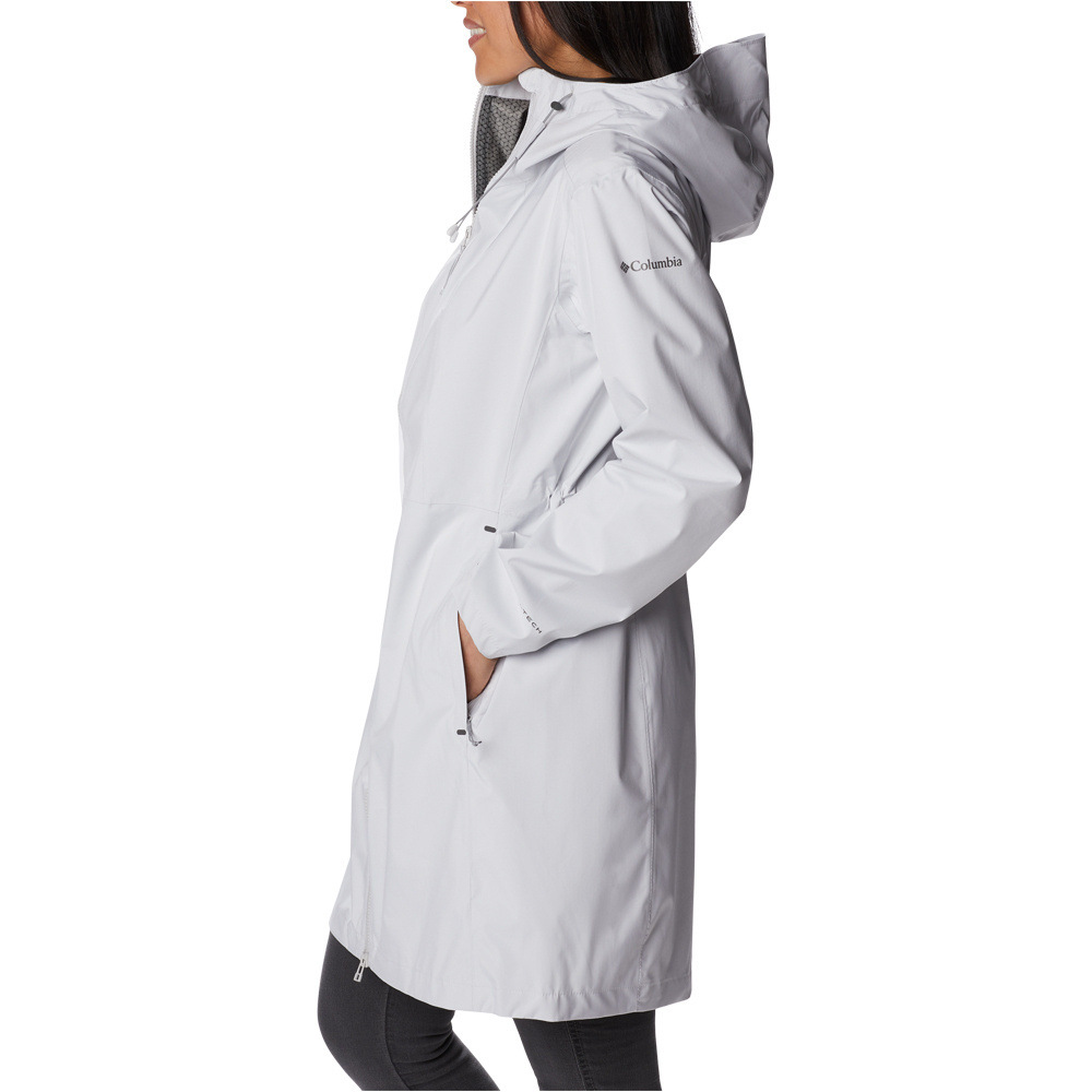 Columbia chaqueta impermeable mujer Weekend Adventure Long Shell 03