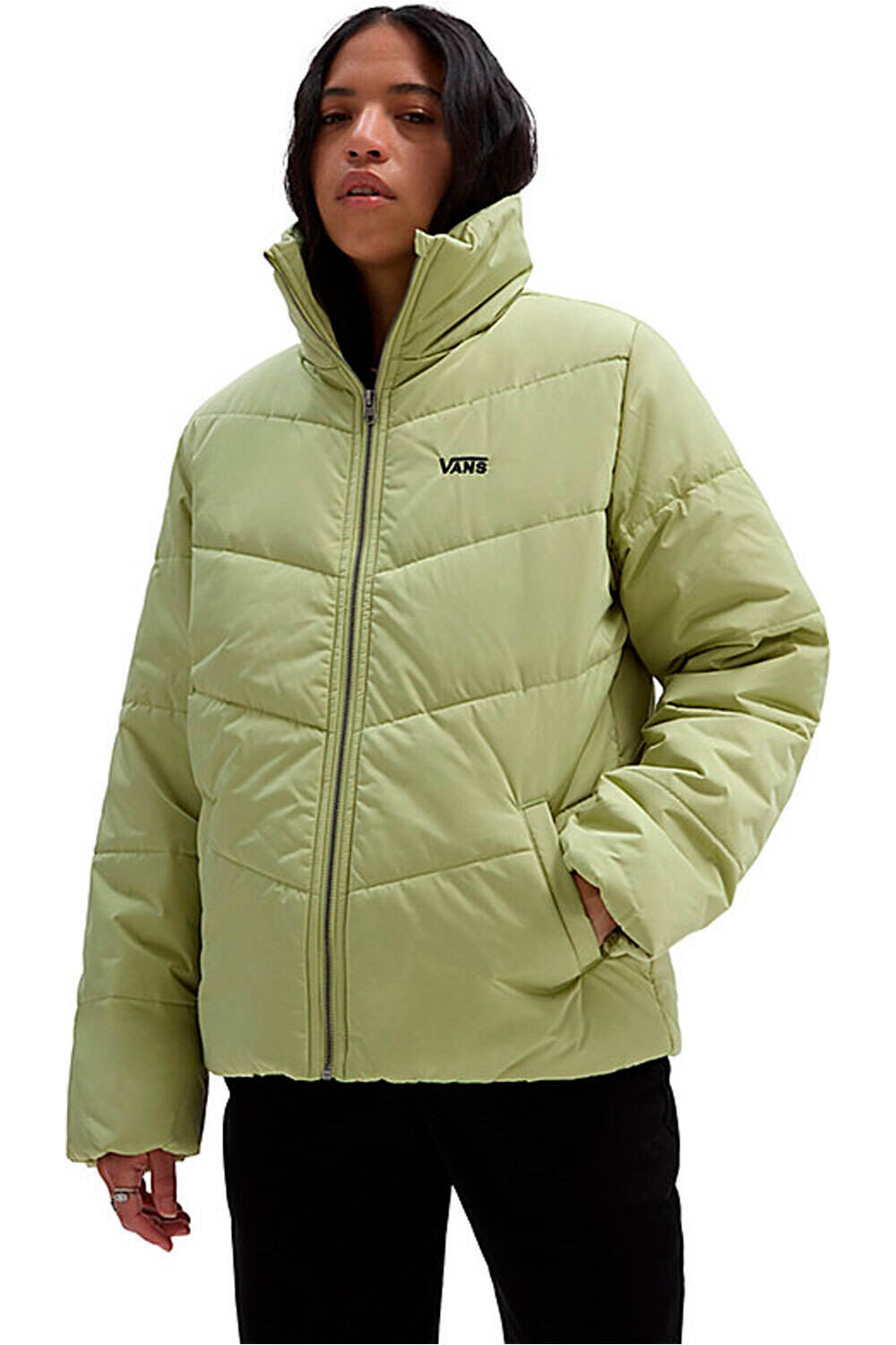 Foundry puff mte music academy chaquetas mujer Verde (S)