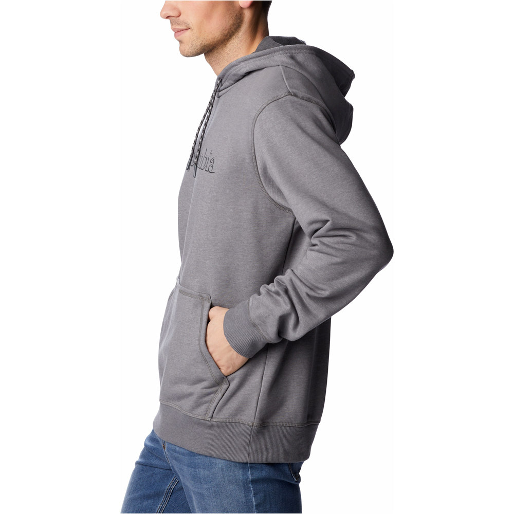 Columbia Sudaderas Montaña Hombre Columbia Lodge French Terry II Hoodie vista detalle