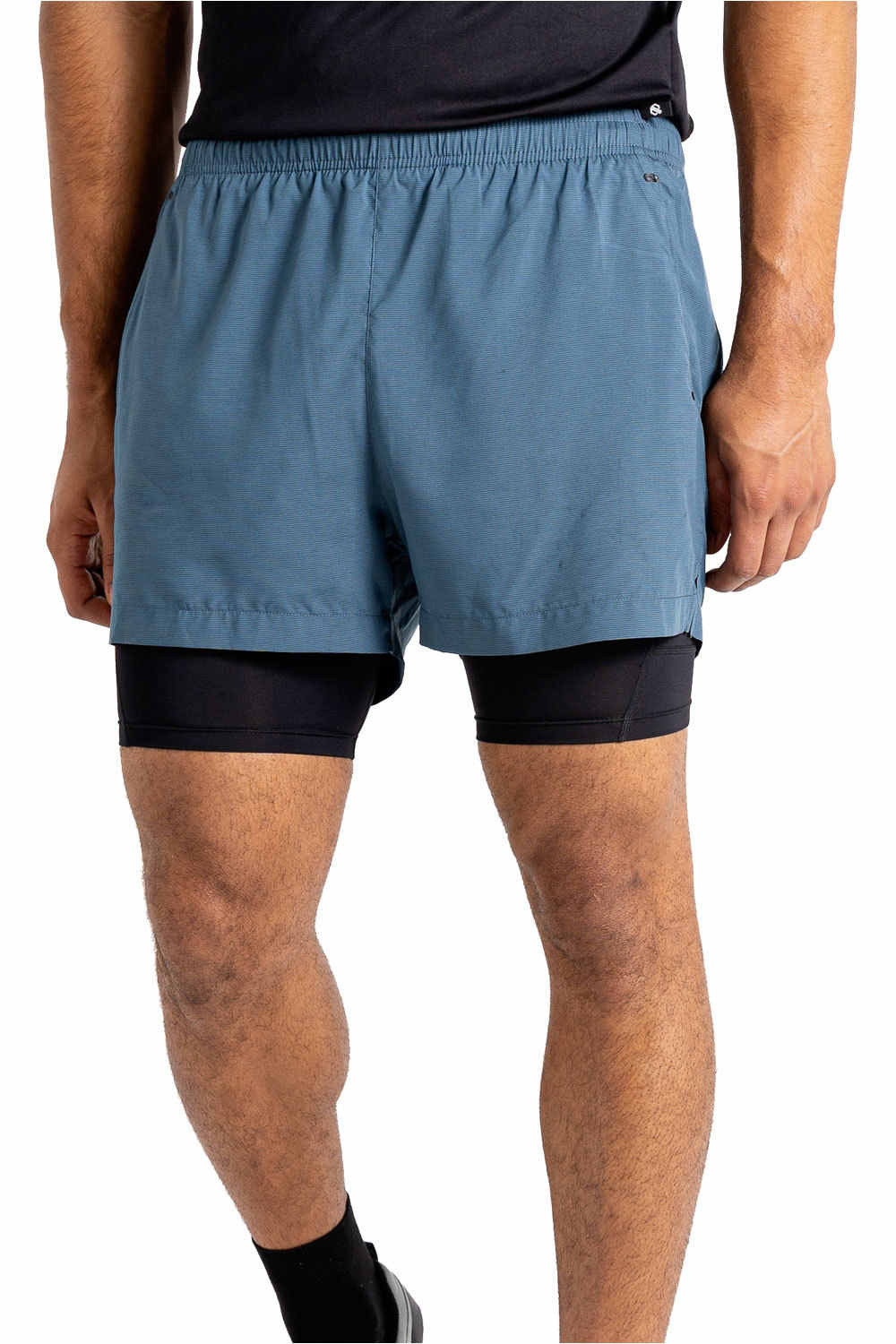 Dare2b malla trail running corta hombre Recreate II Short vista frontal