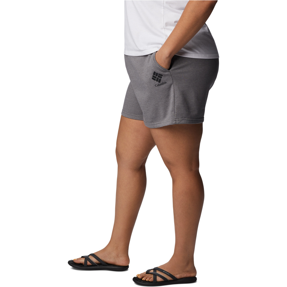 Columbia pantalón corto montaña mujer Columbia Trek French Terry Short vista frontal