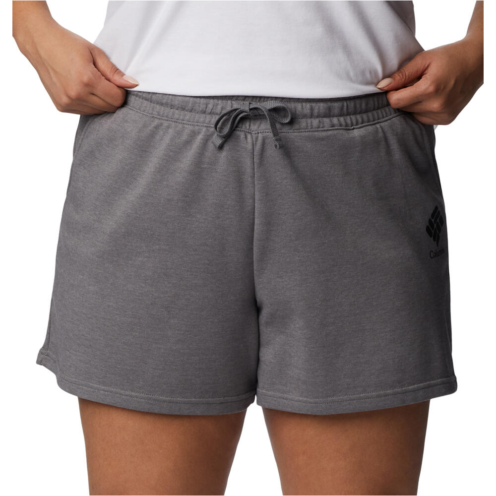 Columbia pantalón corto montaña mujer Columbia Trek French Terry Short vista trasera