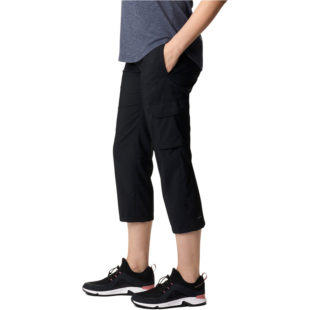 Columbia pantalón montaña mujer Silver Ridge Utility Capri vista detalle