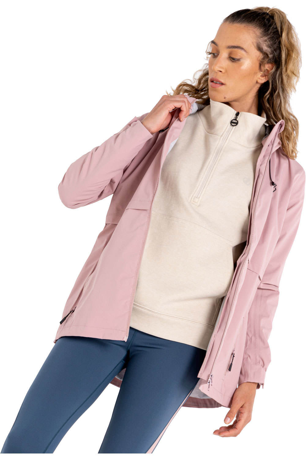 Dare2b chaqueta impermeable mujer Switch Up Jacket vista frontal
